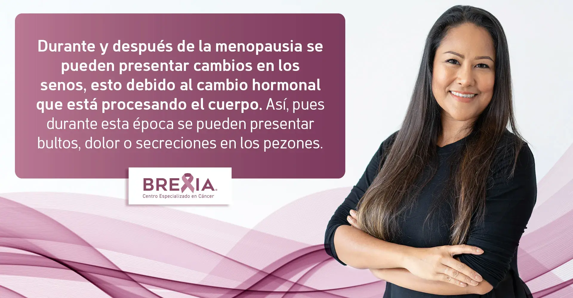 Durante la menopausia es normal presentar cambios en los senos