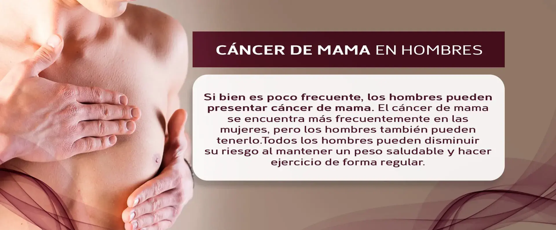 Banner cancer de mama en hombres